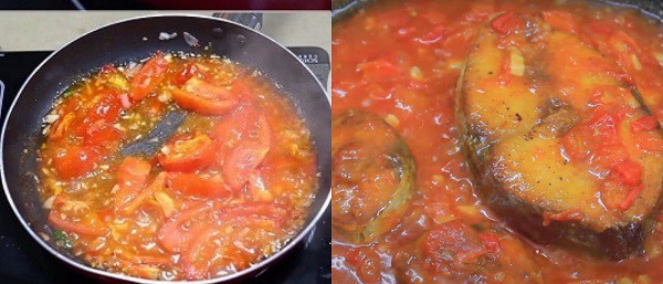 3 cơ hội nấu nướng cá thu bức quả cà chua với dứa, nước dừa thơm và ngon đậm vị - 15