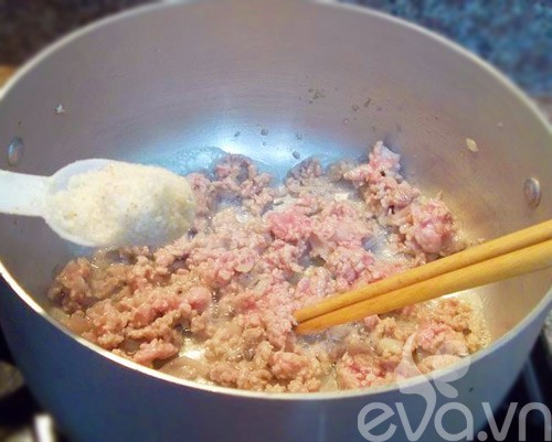 Canh mướp thịt băm ngon đuối - 2
