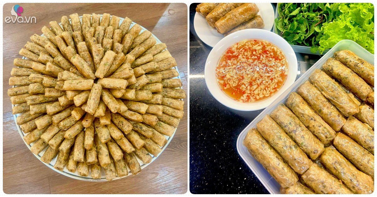 8X đúc kết kinh nghiệm làm nem rán cực ngon, vỏ giòn, gói cái nào cũng ...