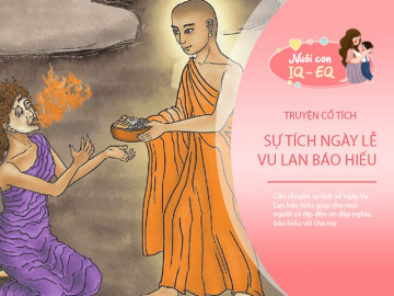 Truyện cổ tích: Sự tích Lễ Vu Lan báo hiếu