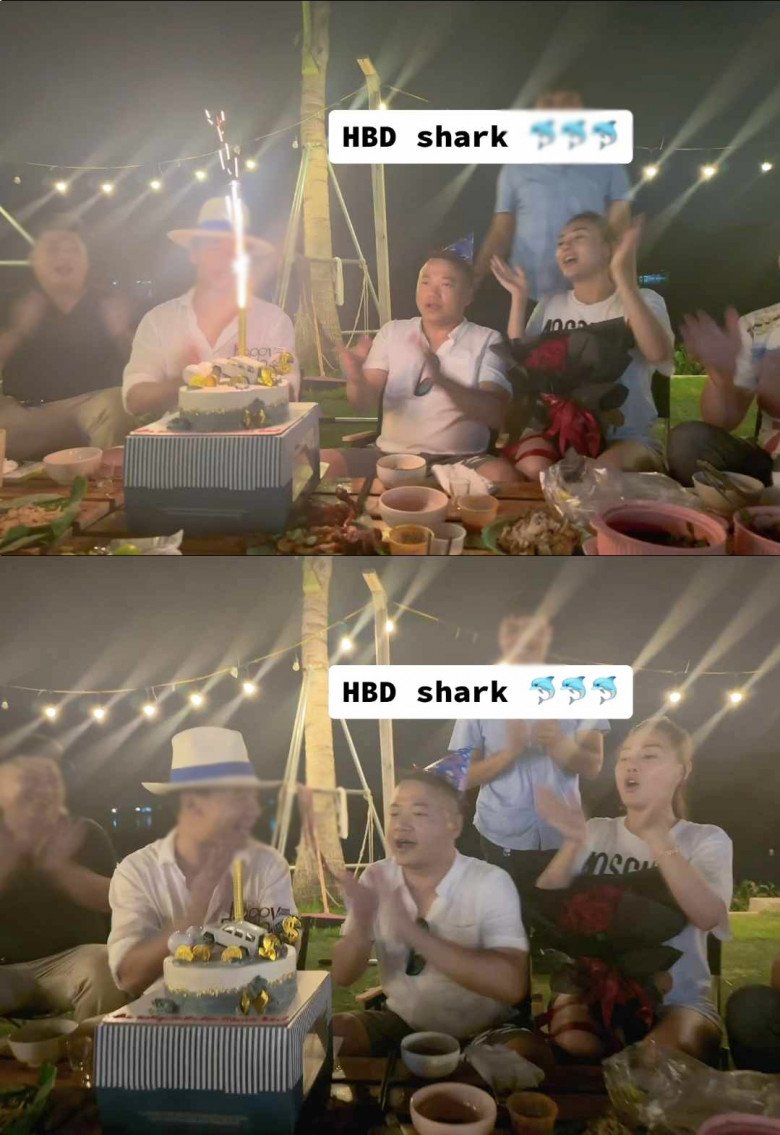 Shark Bình hôn vợ trẻ theo yêu cầu, nhan sắc không phấn son của Phương Oanh thành tâm điểm - 3