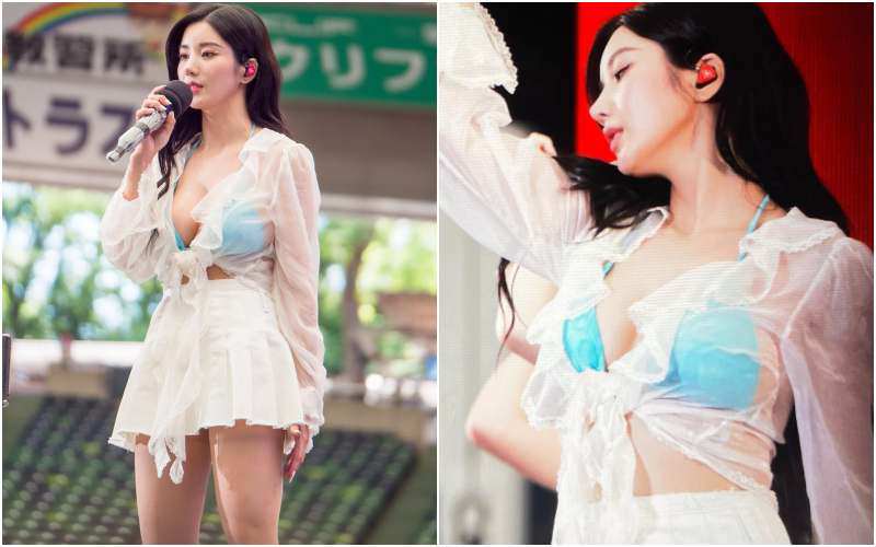 Xuất hiện trong Lễ hội Waterbomb (lễ hội nước trên nền nhạc sống) được tổ chức thường niên ở Hàn Quốc, Kwon Eunbi đã vụt sáng thành huyền thoại nhờ vào bộ trang phục trong suốt, khoe khéo nội y cùng vòng 1 gợi cảm.
