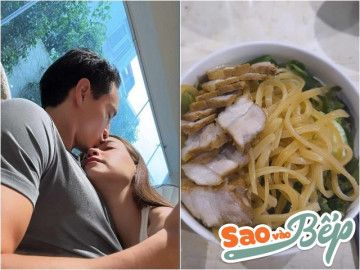 Một ngày ko dành hết thời gian, Hồ Ngọc Hà trong nhà niềm hạnh phúc mặt mày ck, khoa trương thức ăn đậm màu miền Trung
