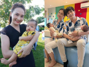 Kỷ lục diễn viên ít tuổi nhất VTV: Cặp song sinh "con" Kiều Anh đáng yêu chẳng kém cu Bon "Về Nhà Đi Con"
