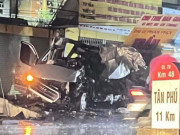Tin tức 24h: Vụ tai nạn kinh hoàng ở Đồng Nai làm 9 người thương vong: Tài xế xe khách Thành Bưởi "vượt ẩu"