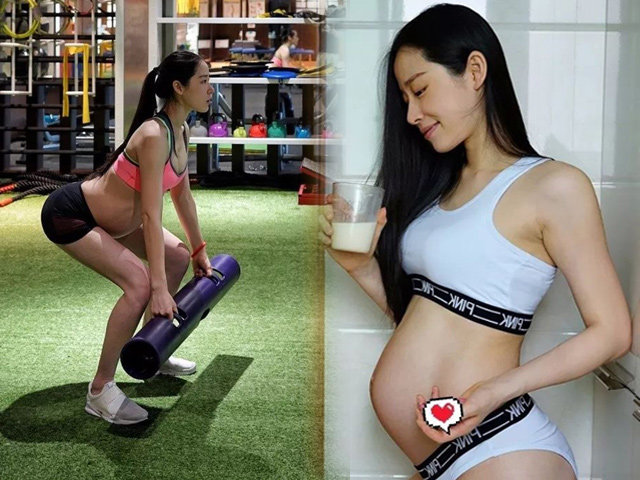 Mẹ trẻ xinh đẹp khoe bụng bầu 8 tháng nhỏ xíu khiến dân mạng tranh cãi