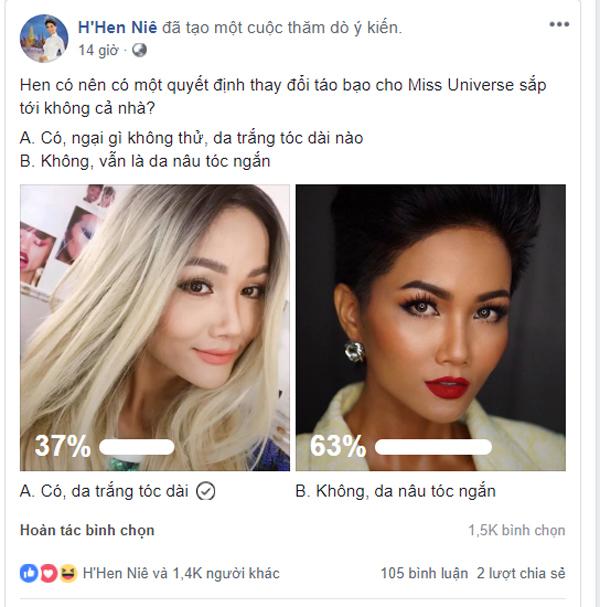 hom qua khan gia phan doi toc den dai, hom nay h'hen nie doi thanh toc dai mau... bach kim? - 3