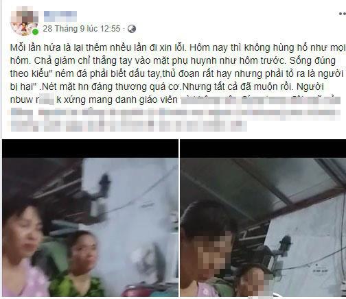 vu phu huynh to giao vien danh vao vung kin hoc sinh mam non: nguoi trong cuoc len tieng - 1