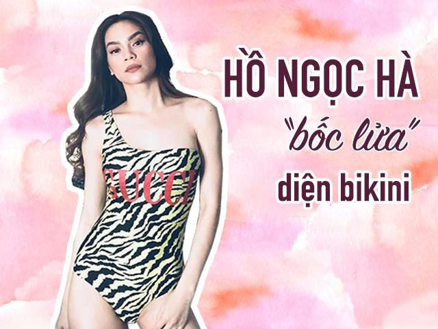 Không khoe thì thôi, cứ mỗi lần khoe dáng với bikini là một lần Hà Hồ khiến fan chao đảo