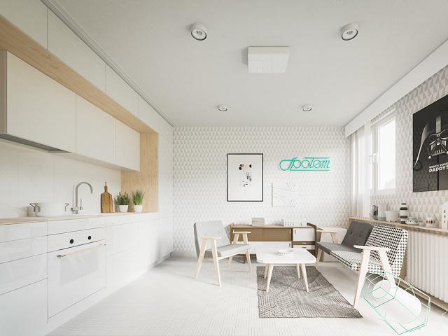 Căn hộ 20m2 đẹp mê mẩn của cặp vợ chồng trẻ khiến nhà giàu cũng ao ước