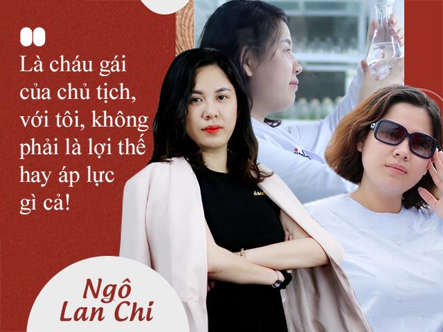 Là cháu gái của chủ tịch, với tôi, không phải là lợi thế hay áp lực gì cả!