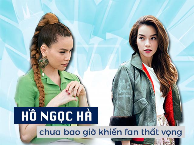 Ngả mũ trước nhan sắc đỉnh cao của Hồ Ngọc Hà khi liên tục xuất hiện trên trường quốc tế