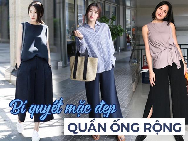 Cách Phối Đồ Với Quần Ống Rộng Giúp Chị Em Đi Muôn Nơi