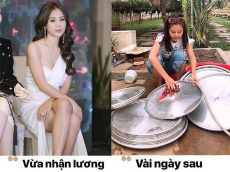 Sẽ thế nào nếu các mỹ nhân Việt cũng có thời trang vừa lãnh lương như chúng ta?
