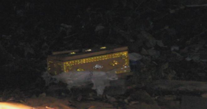 phat hien thai nhi dang phan huy trong chiec quan tai bi bo ngoai bai rac - 1