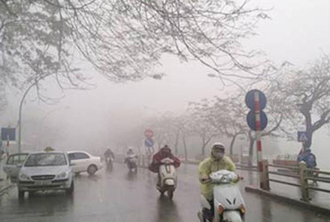 thoi tiet 17/10: khi lanh kem mua nho bao trum khap ha noi, dem ha xuong 20 do c - 1