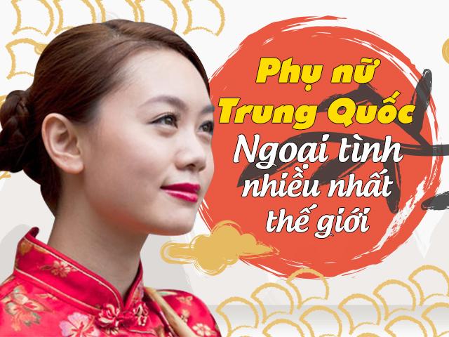 Phụ nữ Trung Quốc cắm sừng chồng nhiều nhất thế giới vì không dám ly hôn?