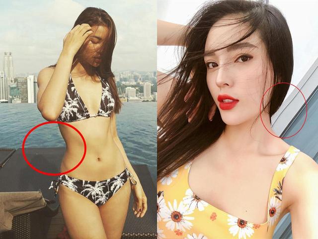 Để có được bức ảnh sang chảnh, Phạm Hương, Kỳ Duyên không ngại bẻ cong vạn vật