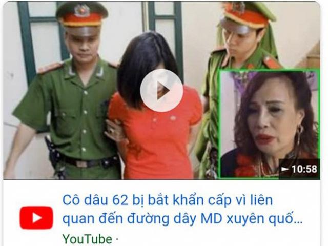 Cô dâu 62 tuổi phản pháo trước thông tin bị bắt khẩn vì liên quan đến đường dây MD