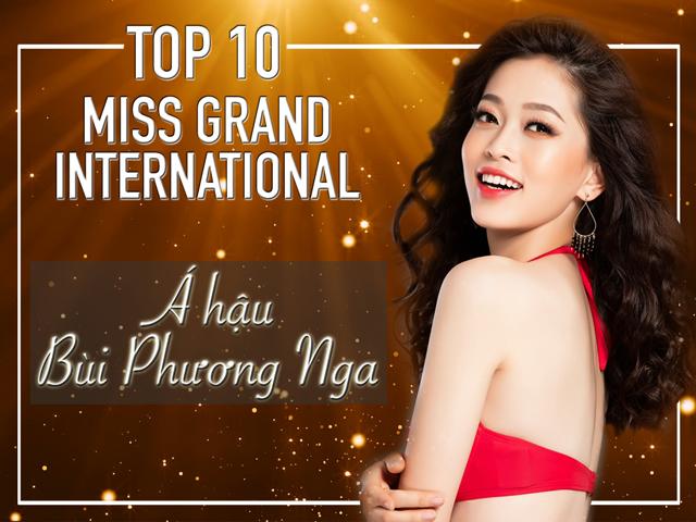 Cú lội ngược dòng ngoạn mục của Á hậu Phương Nga tại Miss Grand International 2018!