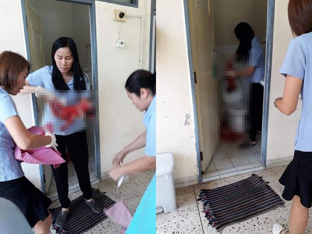 Thai phụ phải đẻ con trong nhà vệ sinh bệnh viện vì câu nói dửng dưng của bác sĩ