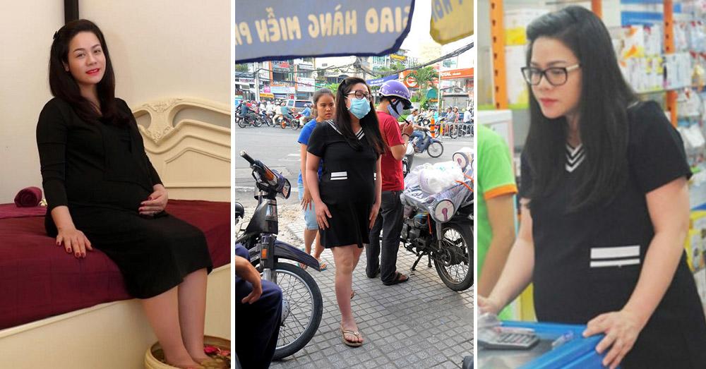 chuyen "bau bi" sao viet: phe xinh dep rang ngoi, phe xuong sac chong mat - 9