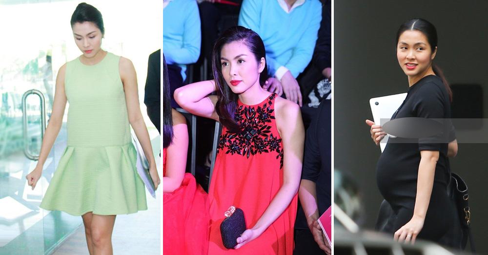 chuyen "bau bi" sao viet: phe xinh dep rang ngoi, phe xuong sac chong mat - 1