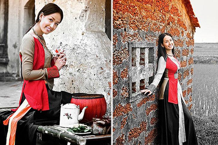 trut bo lop trang diem de hoa than thanh gai que, cac sao viet nay van than thai ngoi ngoi - 5