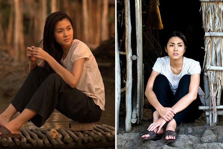 trut bo lop trang diem de hoa than thanh gai que, cac sao viet nay van than thai ngoi ngoi - 11