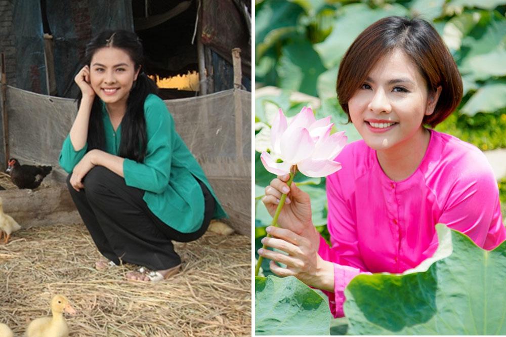 trut bo lop trang diem de hoa than thanh gai que, cac sao viet nay van than thai ngoi ngoi - 12