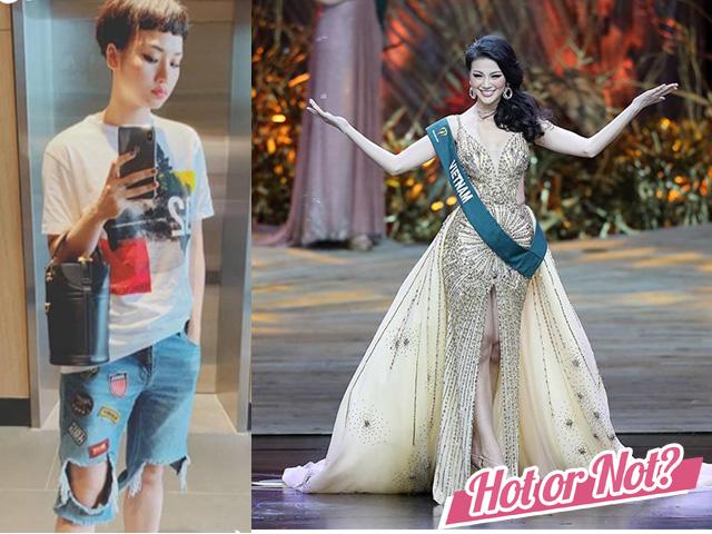 Tuần qua: Mặc váy phong thủy bảo sao Phương Khánh không thành Hoa hậu Trái Đất