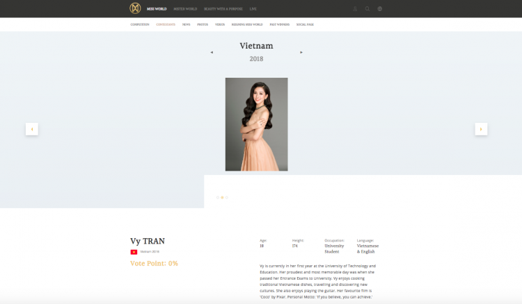nhung thi sinh dau tien tren trang chu miss world, nhin tieu vy, fan hoan toan co the hy vong! - 3