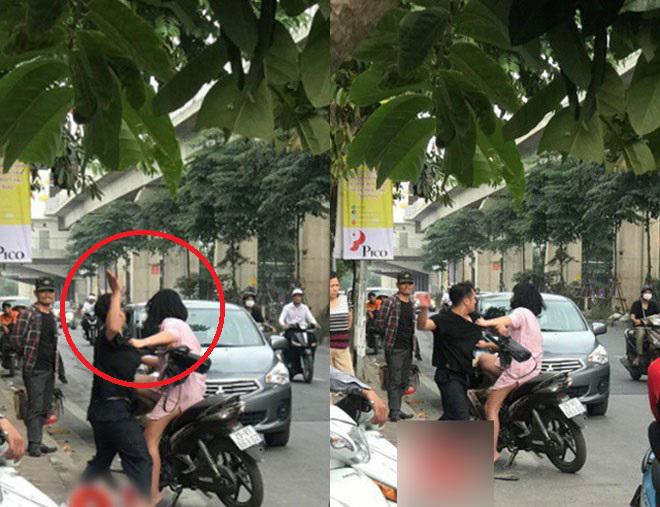 nam thanh nien tum toc, dam tui bui vao dau ban gai roi than nhien giai thich: "tai no lao" - 1
