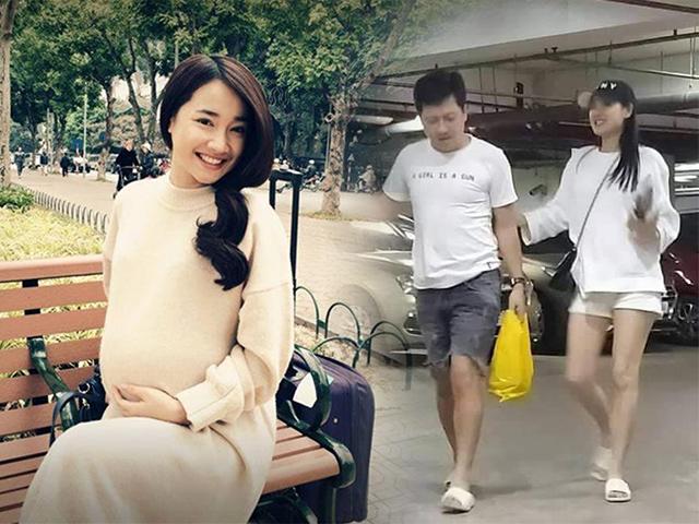Diện đồ trắng bất chấp vòng 2 ngày càng to, bảo sao Nhã Phương luôn bị nghi có bầu