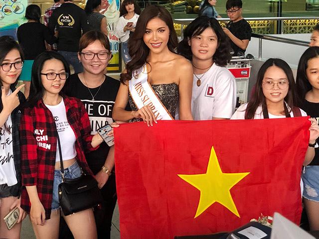 Ngựa chiến Minh Tú chính thức lên đường thi đấu tại Miss Supranational 2018