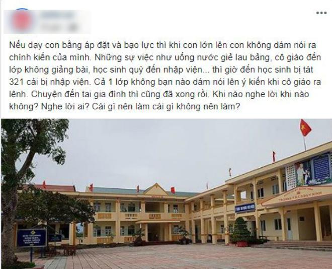 phan no hanh vi phi giao duc, dan mang truy tim facebook co giao tat hoc sinh 231 cai - 3