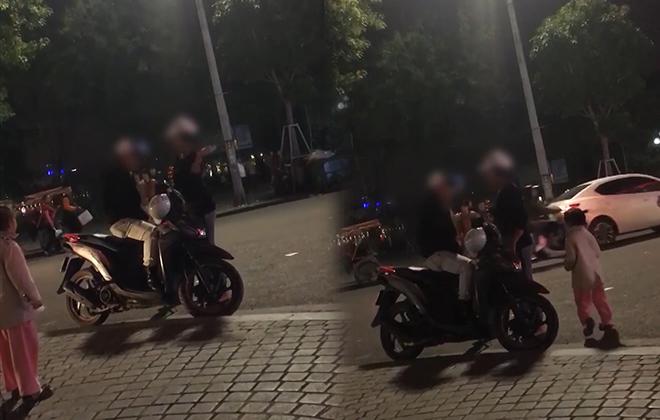 xon xao nguoi vo tat "bom bop" vao mat chong 20 cai ngay truoc mat con nho - 1