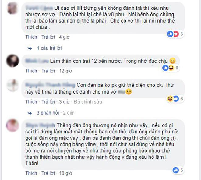 xon xao nguoi vo tat "bom bop" vao mat chong 20 cai ngay truoc mat con nho - 2