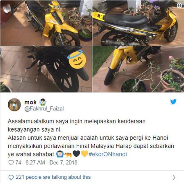 phat cuong xem chung ket aff, cdv malaysia ban ca giay lan xe lay tien mua ve sang viet nam - 3