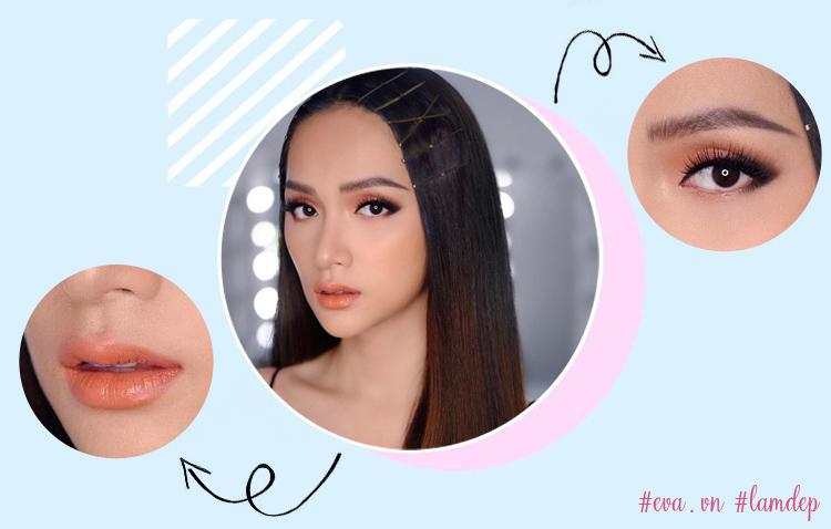 nhin “quynh bup be”, mai ngo dung mau son moi thay: da dung tone cam thi dung danh mat dam - 2