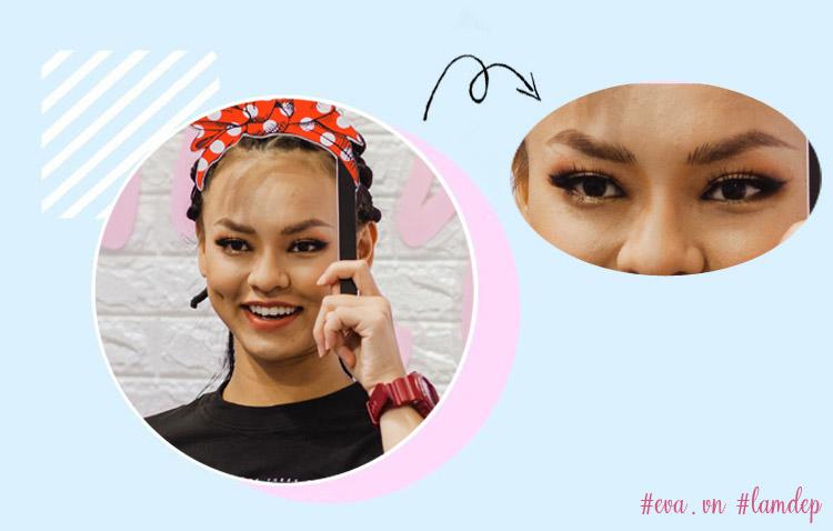 nhin “quynh bup be”, mai ngo dung mau son moi thay: da dung tone cam thi dung danh mat dam - 13