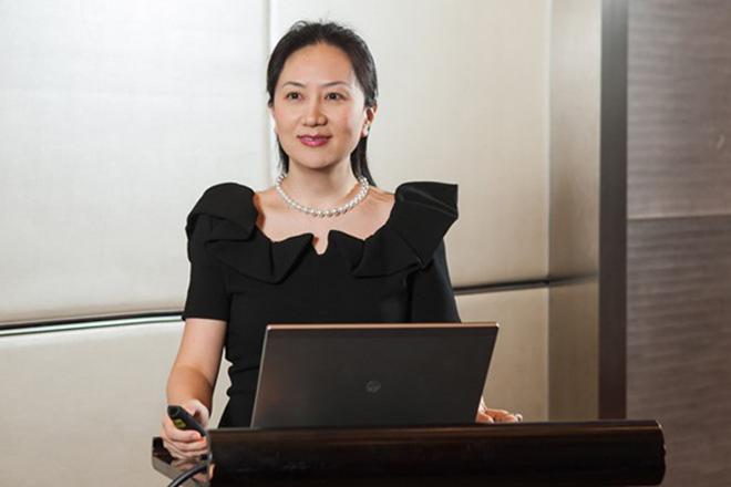 gia the "khung" cua nu giam doc tai chinh xinh dep vua bi bat cua tap doan huawei - 7