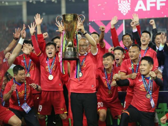 Tiết lộ cơn mưa tiền thưởng của đội tuyển Việt Nam sau khi giành chức vô địch AFF Cup