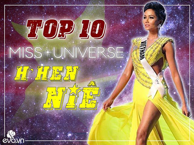 Chết lặng vì khoảnh khắc HHen Niê lập kỷ lục cho nhan sắc Việt tại MU 2018: TOP 10!