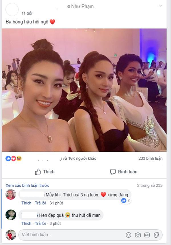 buc anh hot nhat toi qua: 3 nang hau trong 1 khung hinh, khong ai chiu thua ai phan nao! - 1