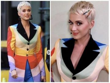 Ý nghĩa đằng sau bộ suit màu mè mà NTK Công Trí may riêng cho siêu sao Katy Perry