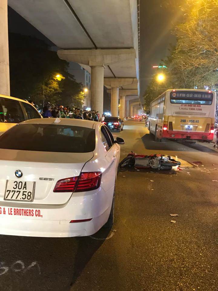 Tạm giam nữ tài xế xe BMW gây tai nạn liên hoàn tại Hàng Xanh