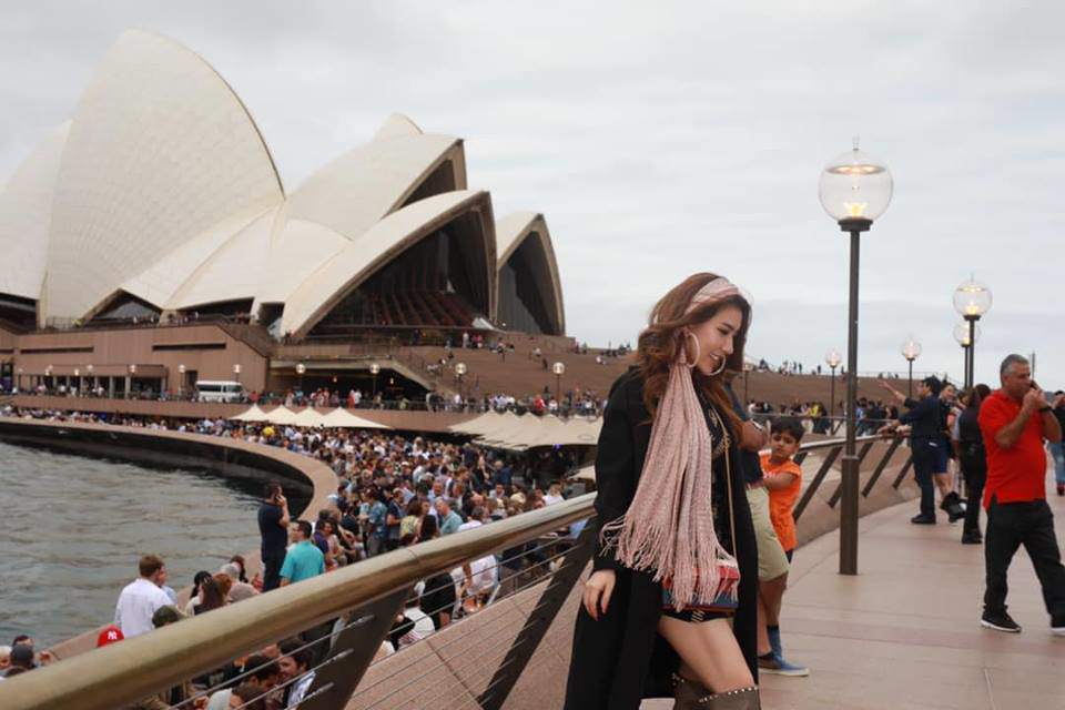 Nàng Hoa hậu 9x thích thú khám phá đất nước Australia xinh đẹp