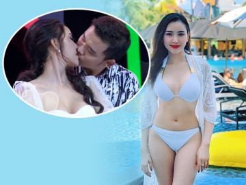Đời thực nóng bỏng của hoa khôi hôn bạn diễn trước mặt bạn trai trên truyền hình