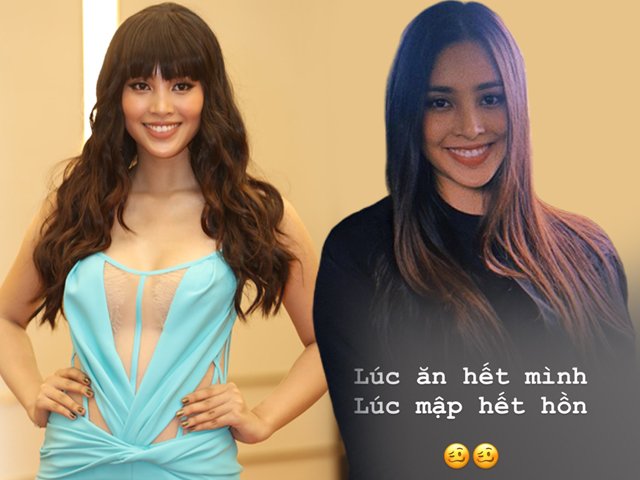 Xuất hiện với body mũm mĩm, Tiểu Vy thú nhận: lúc ăn hết mình, lúc mập hết hồn